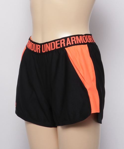 UNDER ARMOUR(アンダーアーマー)の「UAプレイアップショーツ2.0(トレーニング/ショートパンツ/WOMEN)(その他パンツ・レディース・ブラック×ブルー/ブラック系その他/ブラック×ホワイト/グレー×ホワイト・MD/SM/XL/LG)」の5枚目の写真