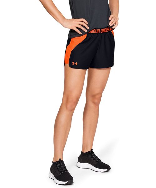 UNDER ARMOUR(アンダーアーマー)の「UAプレイアップショーツ2.0(トレーニング/ショートパンツ/WOMEN)(その他パンツ・レディース・ブラック×ブルー/ブラック系その他/ブラック×ホワイト/グレー×ホワイト・MD/SM/XL/LG)」の3枚目の写真