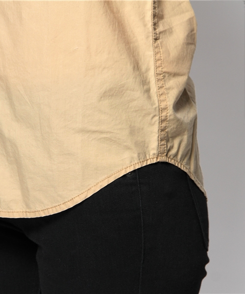 B:MING by BEAMS（ビーミングバイビームス）の「□B ビーミング by ビームス / タイプライターワークシャツ（シャツ/ブラウス・レディース・ネイビー/グリーン/ベージュ・LARGE/SMALL/MEDIUM）」の10枚目の写真