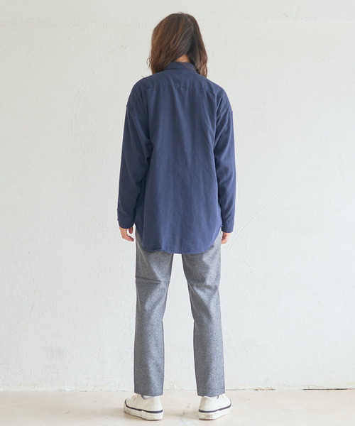 BIG SMITH(ビッグスミス)の「BIG SMITH/ビッグスミス ウールトラウザー テーパードパンツ(その他パンツ・メンズ・ネイビー/グレー/オリーブ・M/L/XL)」の6枚目の写真