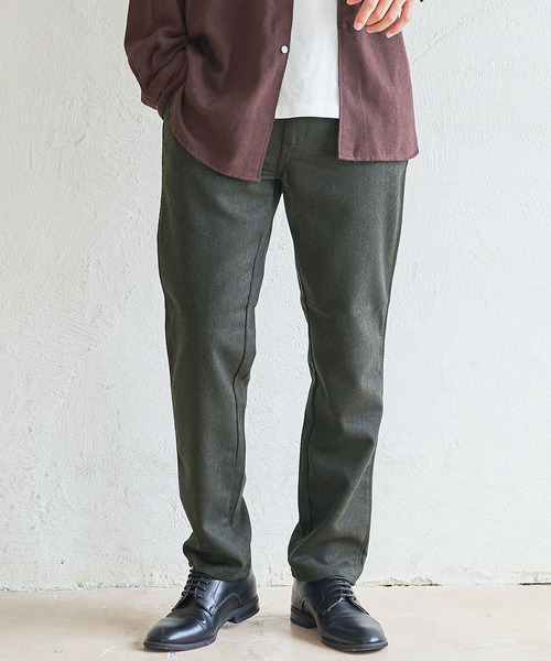 BIG SMITH(ビッグスミス)の「BIG SMITH/ビッグスミス ウールトラウザー テーパードパンツ(その他パンツ・メンズ・ネイビー/グレー/オリーブ・M/L/XL)」の15枚目の写真