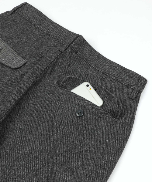 BIG SMITH(ビッグスミス)の「BIG SMITH/ビッグスミス ウールトラウザー テーパードパンツ(その他パンツ・メンズ・ネイビー/グレー/オリーブ・M/L/XL)」の21枚目の写真