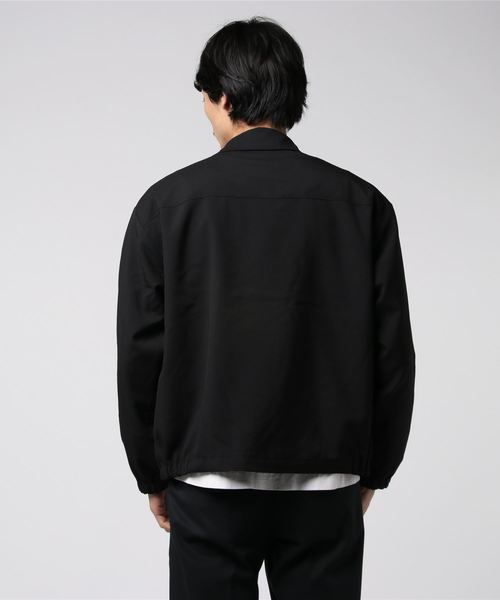 WEGO（ウィゴー）の「WEGO/ローズ刺繍スウィングトップ（ブルゾン・メンズ・ブラック・MEDIUM/LARGE）」の2枚目の写真