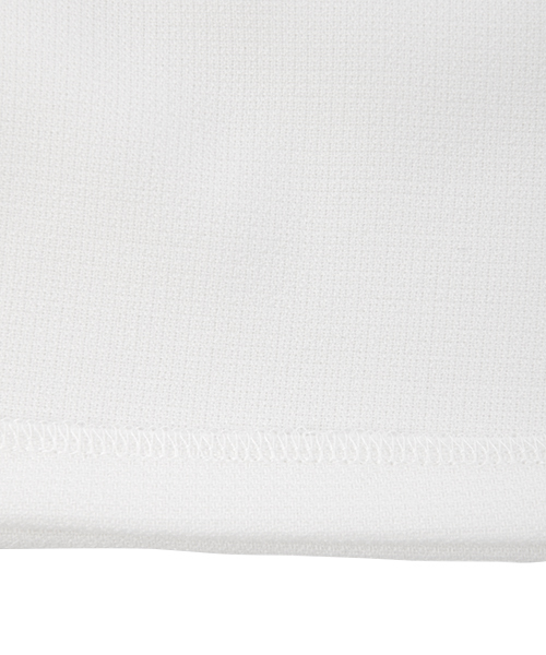 AMBIENT（アンビエント）の「シフォンレイヤードトップス（Tシャツ/カットソー・レディース・ホワイト/ライトベージュ/ネイビー・FREE）」の5枚目の写真