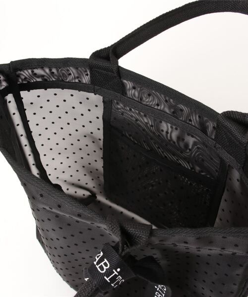 UA HORIZONTAL TOTE 黒 トートバッグ Recycle Nylon SIMPLE TOTE | R/F STORE | SQUALO