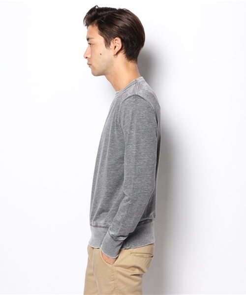 MORGAN HOMME（モルガンオム）の「オパールクルースエット/スウェット（スウェット・メンズ・グレー/ネイビー・AL/LARGE/MEDIUM）」の9枚目の写真