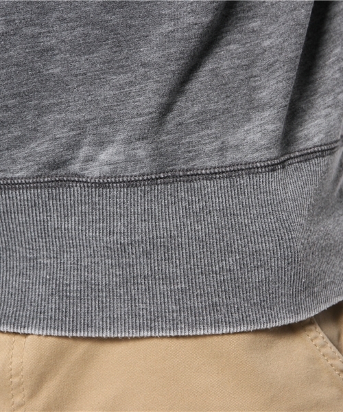 MORGAN HOMME（モルガンオム）の「オパールクルースエット/スウェット（スウェット・メンズ・グレー/ネイビー・AL/LARGE/MEDIUM）」の6枚目の写真