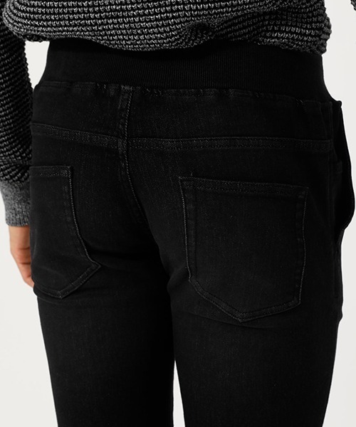 AZUL by moussy(アズールバイマウジー)の「NEW DOBBY SLIM JOGGER/ニュードビースリムジョガー(デニムパンツ・メンズ・ブルー/ブラック/ライトブルー・SMALL/LARGE/MEDIUM/X-SMALL/X-LARGE)」の18枚目の写真