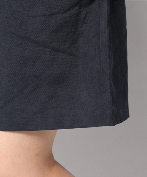 WEGO(ウィゴー)の「WEGO/ハーフガウチョパンツ(チノパンツ・レディース・ベージュ/ダークグリーン/ネイビー・FREE)」の10枚目の写真