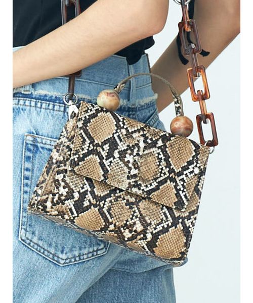 EVRIS（エヴリス）の「ボールハンドルミニBAG（ショルダーバッグ・レディース・ブラック/ブラウン/イエロー/その他1・FREE）」の4枚目の写真