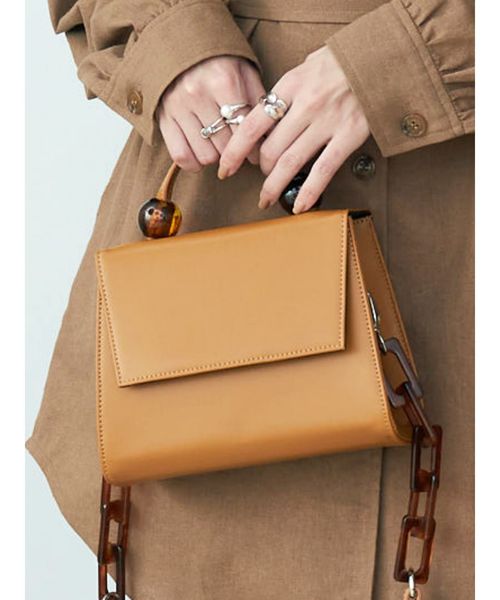 EVRIS（エヴリス）の「ボールハンドルミニBAG（ショルダーバッグ・レディース・ブラック/ブラウン/イエロー/その他1・FREE）」の2枚目の写真