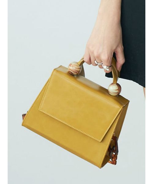 EVRIS（エヴリス）の「ボールハンドルミニBAG（ショルダーバッグ・レディース・ブラック/ブラウン/イエロー/その他1・FREE）」の3枚目の写真