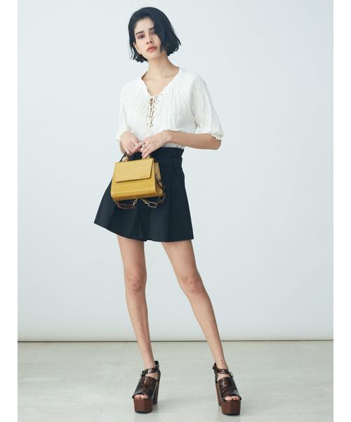 EVRIS（エヴリス）の「ボールハンドルミニBAG（ショルダーバッグ・レディース・ブラック/ブラウン/イエロー/その他1・FREE）」の10枚目の写真