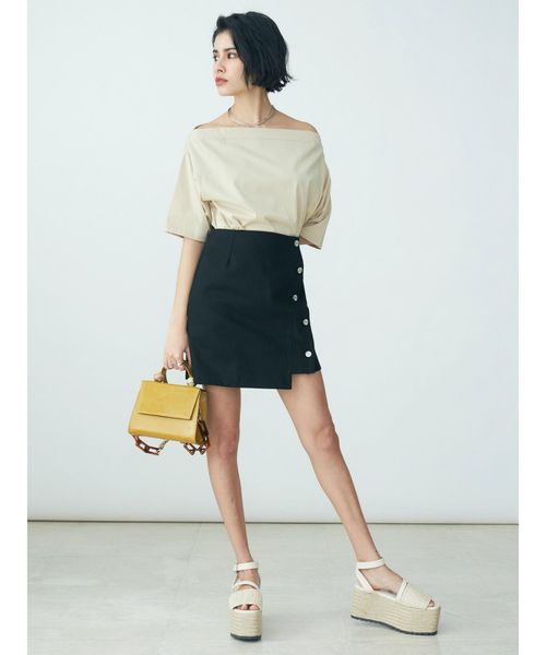 EVRIS（エヴリス）の「ボールハンドルミニBAG（ショルダーバッグ・レディース・ブラック/ブラウン/イエロー/その他1・FREE）」の14枚目の写真