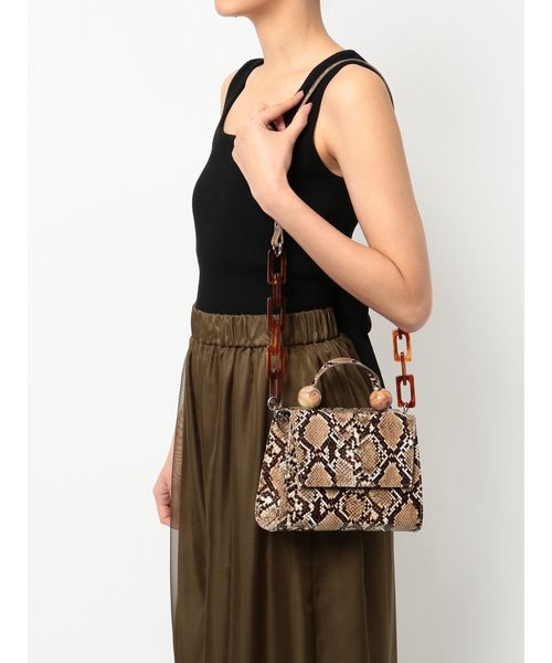EVRIS（エヴリス）の「ボールハンドルミニBAG（ショルダーバッグ・レディース・ブラック/ブラウン/イエロー/その他1・FREE）」の8枚目の写真