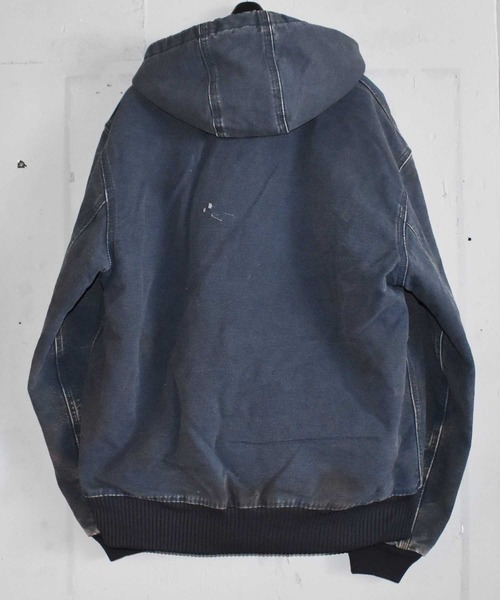 Carhartt（カーハート）の「【ヴィンテージ古着】Carhartt/カーハート ダック地 アクティブパーカー（ブルゾン・メンズ・ネイビー・MEDIUM）」の7枚目の写真