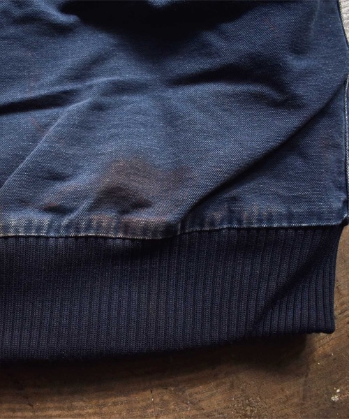 Carhartt（カーハート）の「【ヴィンテージ古着】Carhartt/カーハート ダック地 アクティブパーカー（ブルゾン・メンズ・ネイビー・MEDIUM）」の11枚目の写真