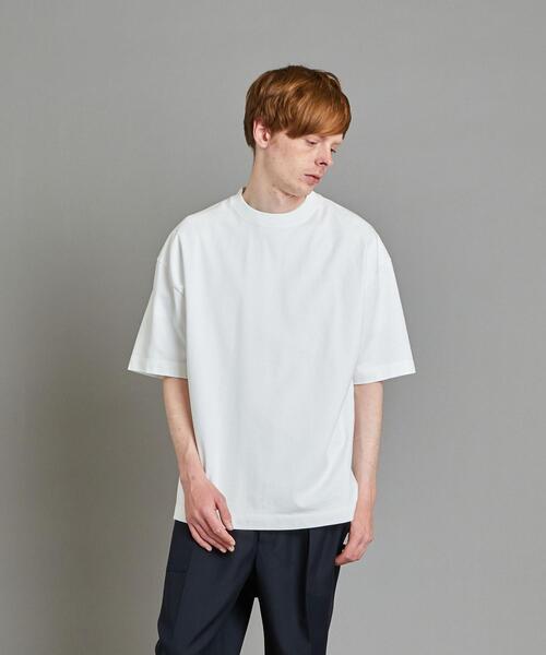 Steven Alan(スティーブンアラン)の「<Steven Alan> HI-DENS CREW NECK SHORT SLEEVE TEE-BOLD/Tシャツ(Tシャツ/カットソー・メンズ・ベージュ/ピンク/ホワイト/ライトグレー/ナチュラル/コバルトブルー/ダークグレー・LARGE/X-LARGE/SMALL/MEDIUM)」の9枚目の写真