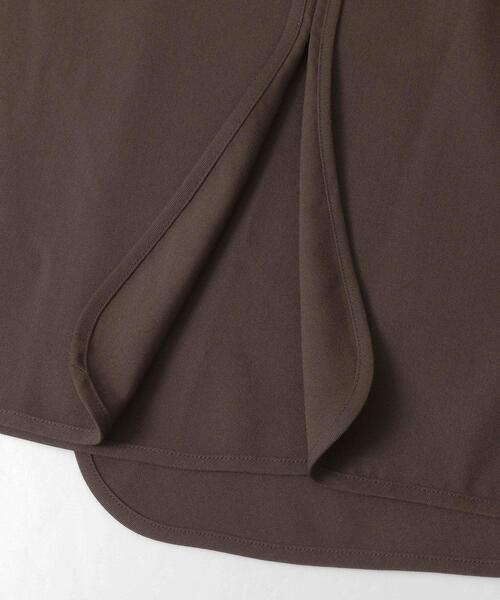 LAATO（ラート）の「PIPING WRAP SKIRT（スカート・レディース・ブラウン/オレンジ/ストライプ・FREE）」の14枚目の写真