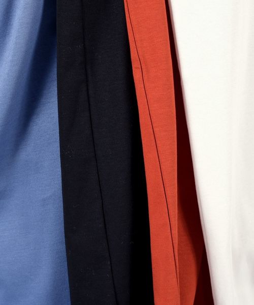 SHIPS（シップス）の「ALBINIフレンチスリーブプルオーバー◇（Tシャツ/カットソー・レディース・ライトグレー/スカイブルー/ブラック/オレンジ・ONE SIZE）」の14枚目の写真