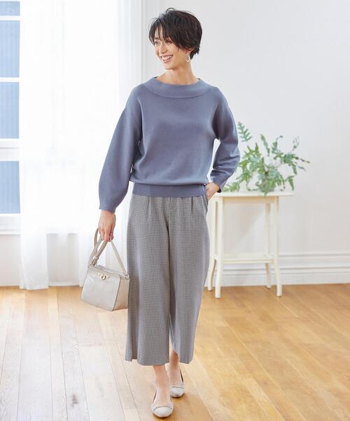 ANY SIS(エニィスィス)の「2WAYレディ ワイドパンツ(その他パンツ・レディース・ブラック系3/ダークブラウン系3/ブラウン系/ネイビー系・2/3/1)」の20枚目の写真
