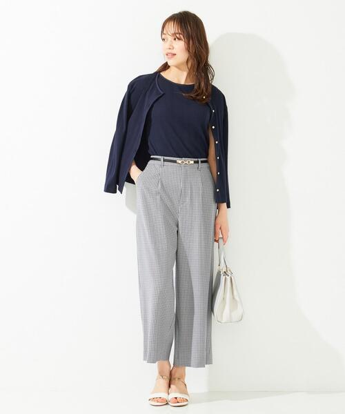 ANY SIS(エニィスィス)の「2WAYレディ ワイドパンツ(その他パンツ・レディース・ブラック系3/ダークブラウン系3/ブラウン系/ネイビー系・2/3/1)」の22枚目の写真