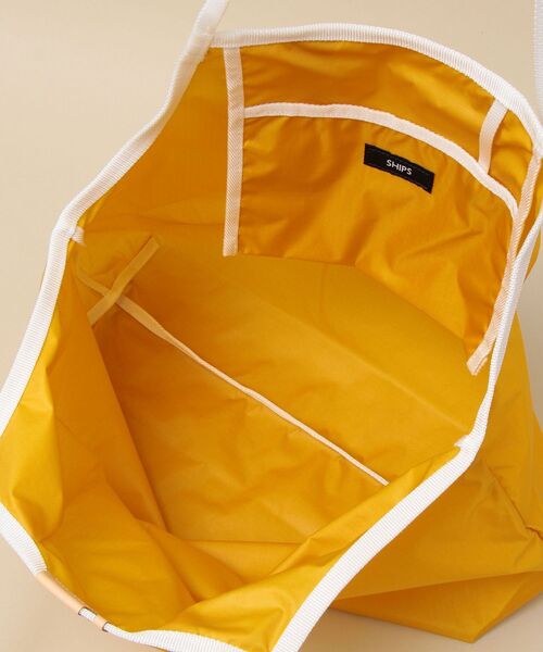 SHIPS（シップス）の「SHIPS: ナイロン リップストップ バルーン イージー トートバッグ（トートバッグ・メンズ・ダークグレー/ネイビー/カーキ/グリーン/イエロー・ONE SIZE）」の13枚目の写真