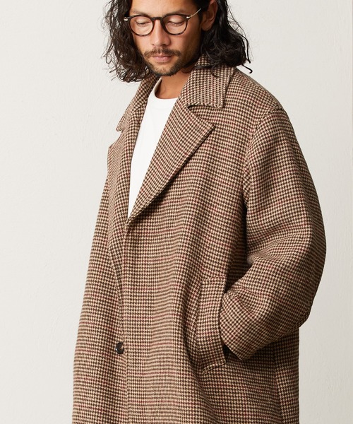 CAMBIO（カンビオ）の「mj7453-Over Size Silhouette Check