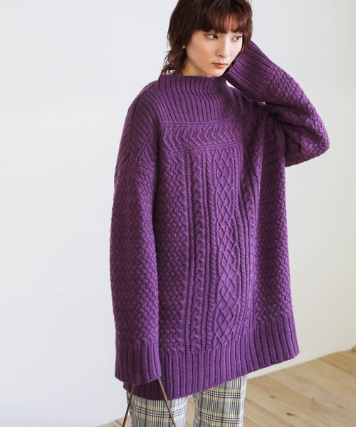 select MOCA（セレクトモカ）の「チェックワイドレッグパンツ（その他パンツ・レディース・パープル/グリーン・SMALL/MEDIUM）」の13枚目の写真