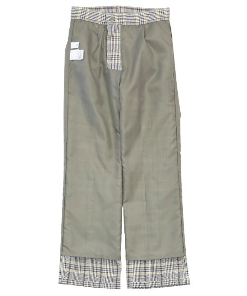 select MOCA（セレクトモカ）の「チェックワイドレッグパンツ（その他パンツ・レディース・パープル/グリーン・SMALL/MEDIUM）」の18枚目の写真