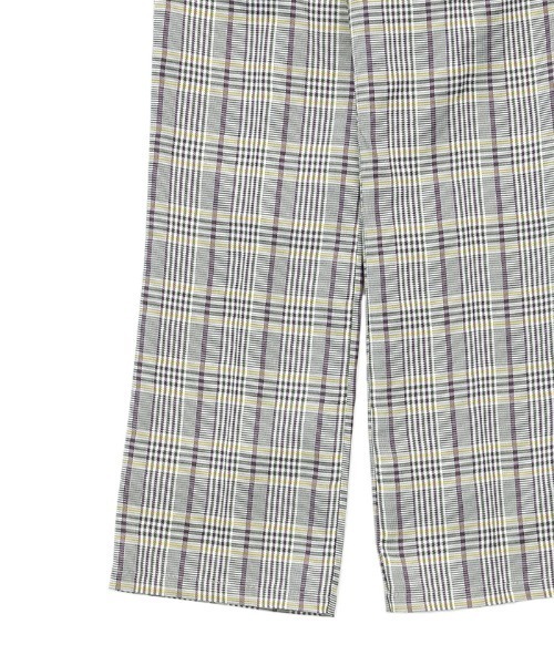 select MOCA（セレクトモカ）の「チェックワイドレッグパンツ（その他パンツ・レディース・パープル/グリーン・SMALL/MEDIUM）」の20枚目の写真