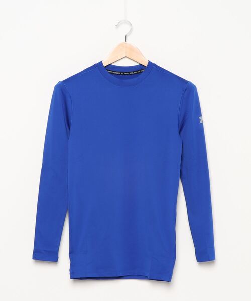 UNDER ARMOUR（アンダーアーマー）の「UAコールドギアアーマー クルー(トレーニング/メンズ)（Tシャツ/カットソー・メンズ・ネイビー/ホワイト/グレー/レッド/ロイヤルブルー/ブラック/ブルー・XL/MD/XXL/SM/LG/4XL/3XL）」の6枚目の写真