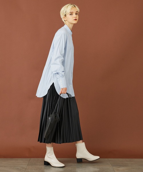 STUDIOUS（ステュディオス）の「【STUDIOUS】ウォッシュエナメルミドル  