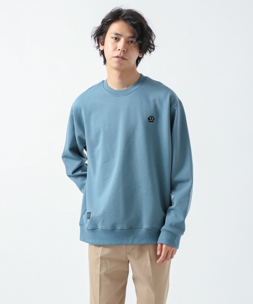 GROUNDWORK CLOUDMAN プルオーバー 裏起毛 スウェット 韓国 UNISEX】GROUNDWORK／クラウドマンプルオーバー（裏起毛