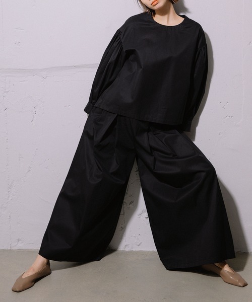 MARECHAL TERRE（マルシャルテル）の「タックワイドパンツ（その他 