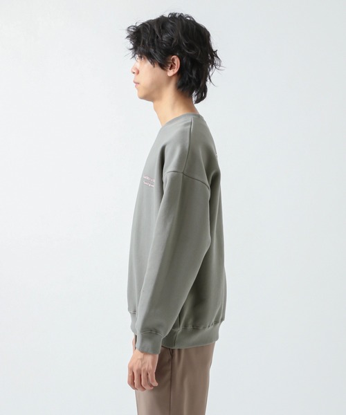 SAINTPAIN(セイントペイン)の「SAINTPAIN/ロゴスウェットプルオーバー 2924392(スウェット・メンズ・ブラック/カーキ・MEDIUM/LARGE)」の7枚目の写真