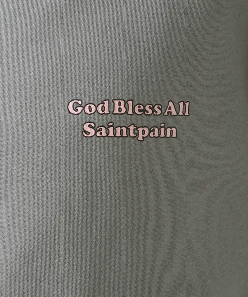 SAINTPAIN(セイントペイン)の「SAINTPAIN/ロゴスウェットプルオーバー 2924392(スウェット・メンズ・ブラック/カーキ・MEDIUM/LARGE)」の12枚目の写真