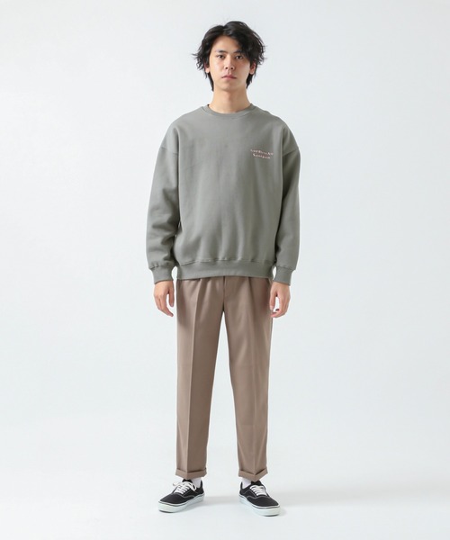 SAINTPAIN(セイントペイン)の「SAINTPAIN/ロゴスウェットプルオーバー 2924392(スウェット・メンズ・ブラック/カーキ・MEDIUM/LARGE)」の4枚目の写真