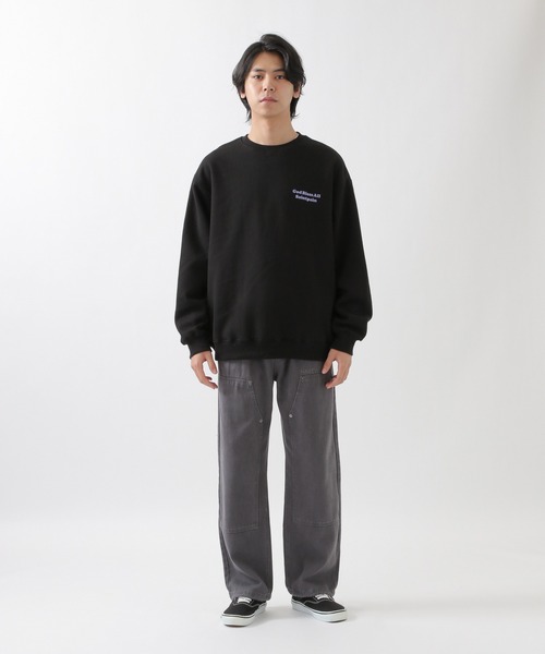 SAINTPAIN(セイントペイン)の「SAINTPAIN/ロゴスウェットプルオーバー 2924392(スウェット・メンズ・ブラック/カーキ・MEDIUM/LARGE)」の16枚目の写真