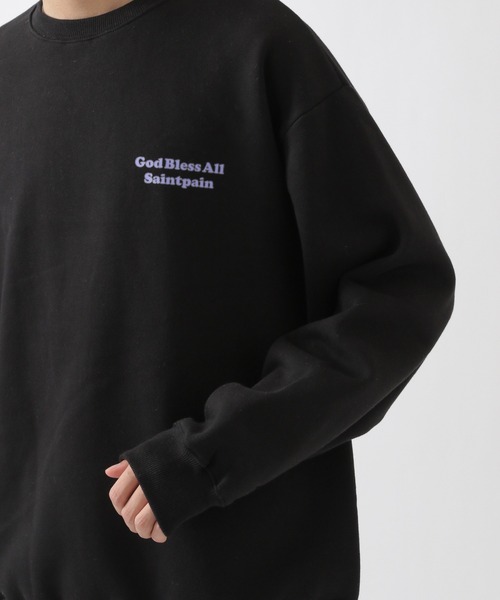SAINTPAIN(セイントペイン)の「SAINTPAIN/ロゴスウェットプルオーバー 2924392(スウェット・メンズ・ブラック/カーキ・MEDIUM/LARGE)」の19枚目の写真