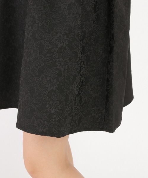 Me%（ミィパーセント）の「ジャガードミニワンピース（ワンピース・レディース・ブラック系その他/イエロー系その他・FREE）」の5枚目の写真