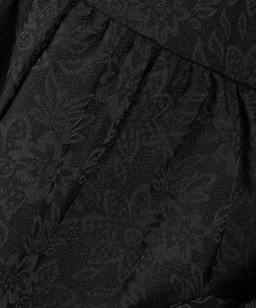 Me%（ミィパーセント）の「ジャガードミニワンピース（ワンピース・レディース・ブラック系その他/イエロー系その他・FREE）」の7枚目の写真