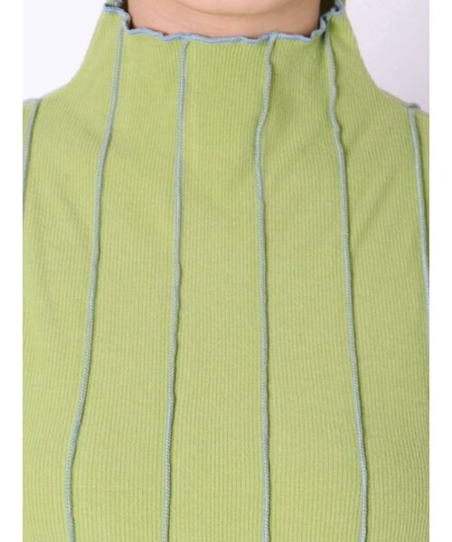 jouetie（ジュエティ）の「ロックステッチトップス（Tシャツ/カットソー・レディース・オフホワイト/ブラック/グリーン・MEDIUM）」の20枚目の写真