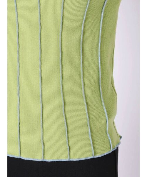 jouetie（ジュエティ）の「ロックステッチトップス（Tシャツ/カットソー・レディース・オフホワイト/ブラック/グリーン・MEDIUM）」の22枚目の写真