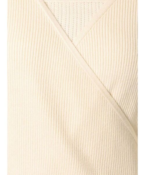 dazzlin（ダズリン）の「カシュクールベアクロシェニットトップス（ニット/セーター・レディース・ブラック/パープル/ブラウン/オフホワイト・FREE）」の20枚目の写真