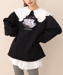 one after another NICE CLAUP | 裏起毛ゆるスウェット(Tシャツ/カットソー)