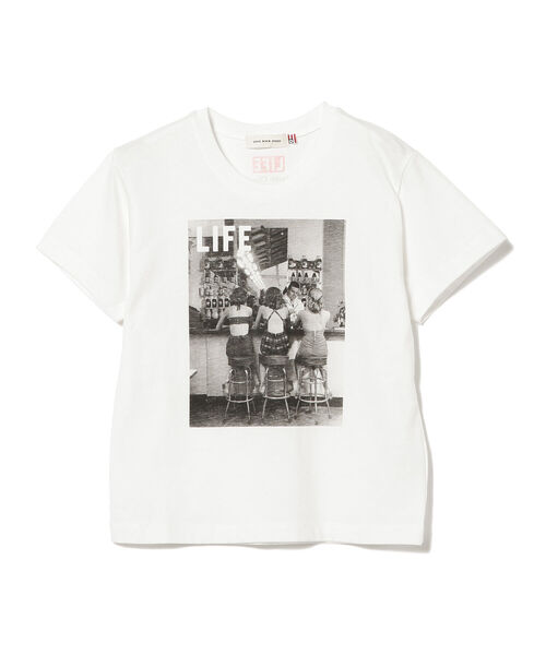 Ray BEAMS(レイビームス)の「GOOD ROCK SPEED / Life Girls ミニ Tシャツ(Tシャツ/カットソー・レディース・ホワイト・ONE SIZE)」の4枚目の写真