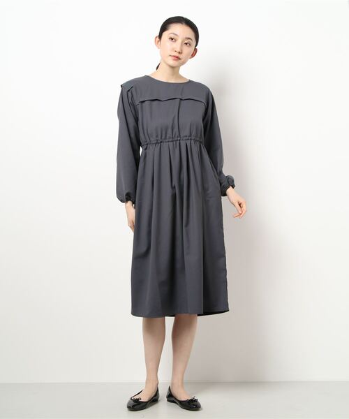 セール 後ろリボンタックワンピース ワンピース Ehka Sopo エヘカソポ のファッション通販 Zozotown