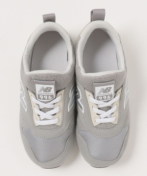 B:MING by BEAMS（ビーミングバイビームス）の「NEW BALANCE / 996 SLIP ON P（17～21cm）（スリッポン・キッズ・グレー/ブルー・20/18/19/21/17）」の6枚目の写真