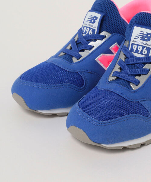 B:MING by BEAMS（ビーミングバイビームス）の「NEW BALANCE / 996 SLIP ON P（17～21cm）（スリッポン・キッズ・グレー/ブルー・20/18/19/21/17）」の8枚目の写真